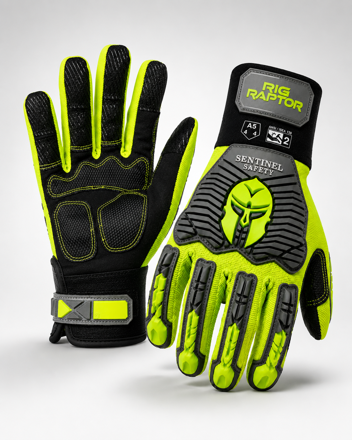 Rig Raptor ANSI A5 Cut & Level 2 Impact Work Gloves | Sentinel Safety