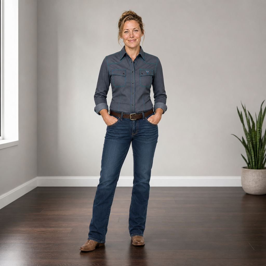 Women's Weldabeast Inherently Fire Resistant 5.6oz Cat 2 Lightweight Shirt