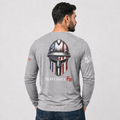 Sentinel FeatherShield 4.5oz Flame Resistant Gray Long Sleeve T-shirt(Sentinel Graphic Collection)