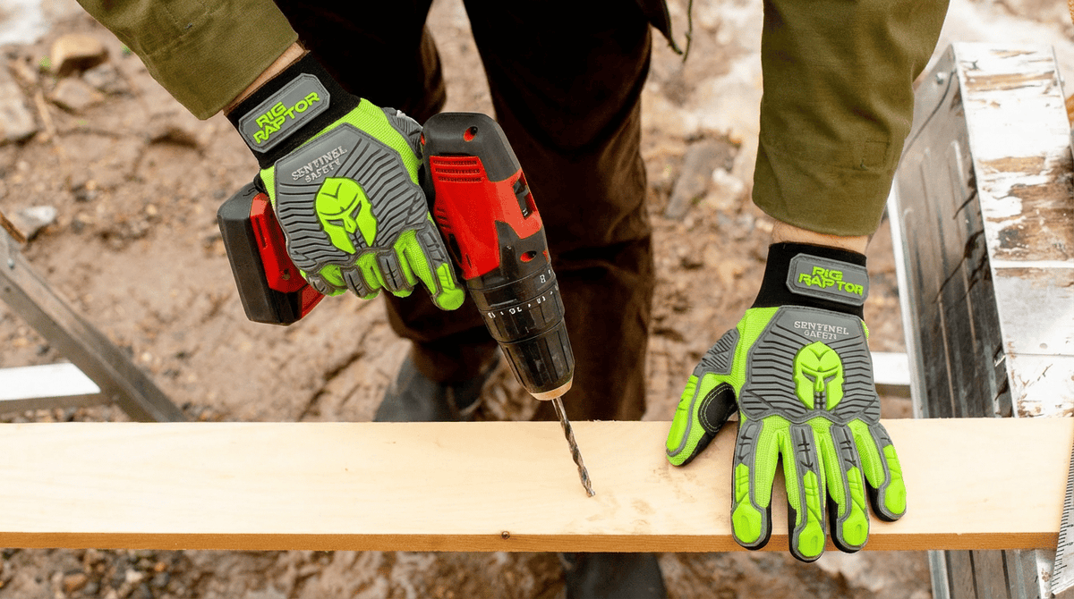 Rig Raptor ANSI A5 Cut & Level 2 Impact Work Gloves | Sentinel Safety