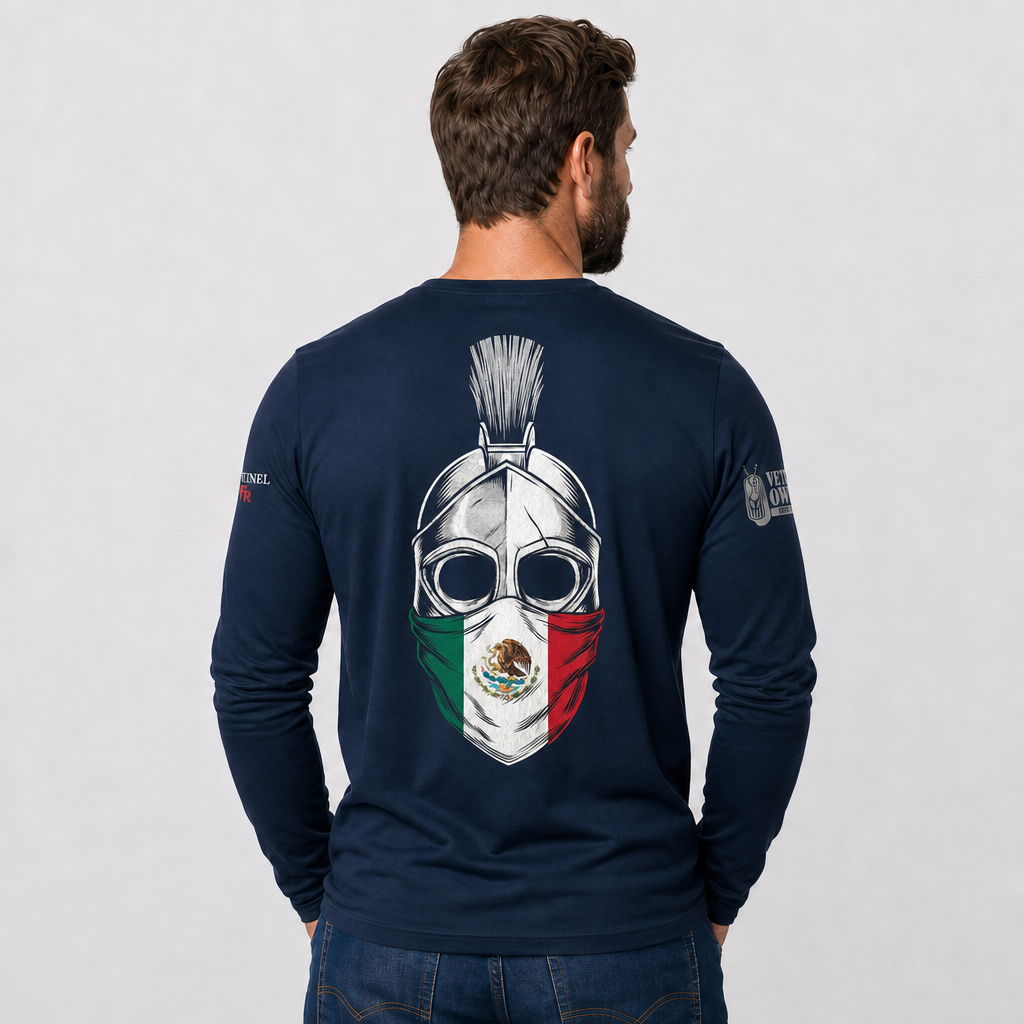 Sentinel FeatherShield 4.5oz Flame Resistant Navy Long Sleeve T-shirt(Sentinel Graphic Collection)