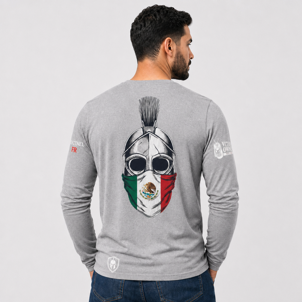 Sentinel FeatherShield 4.5oz Flame Resistant Gray Long Sleeve T-shirt(Sentinel Graphic Collection)
