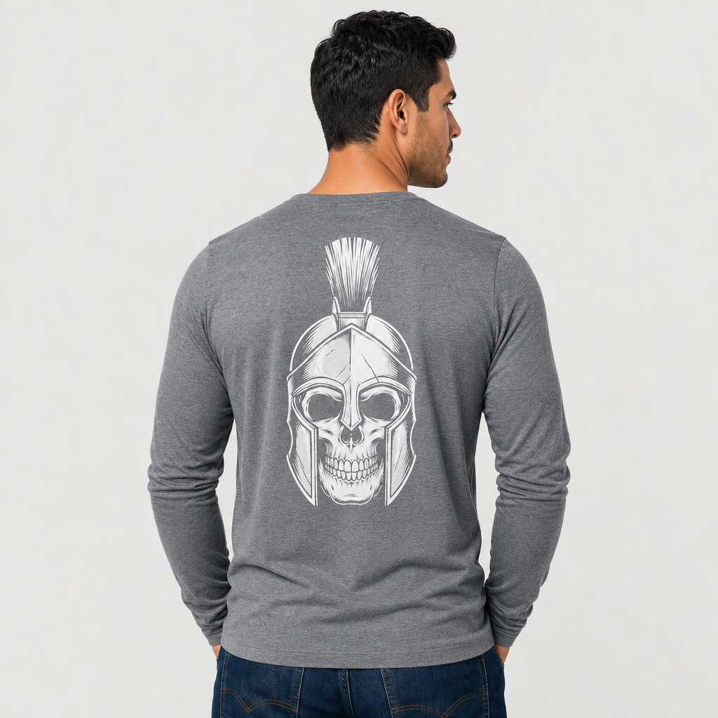 Sentinel FeatherShield 4.5oz Flame Resistant Gray Long Sleeve T-shirt(Sentinel Graphic Collection)
