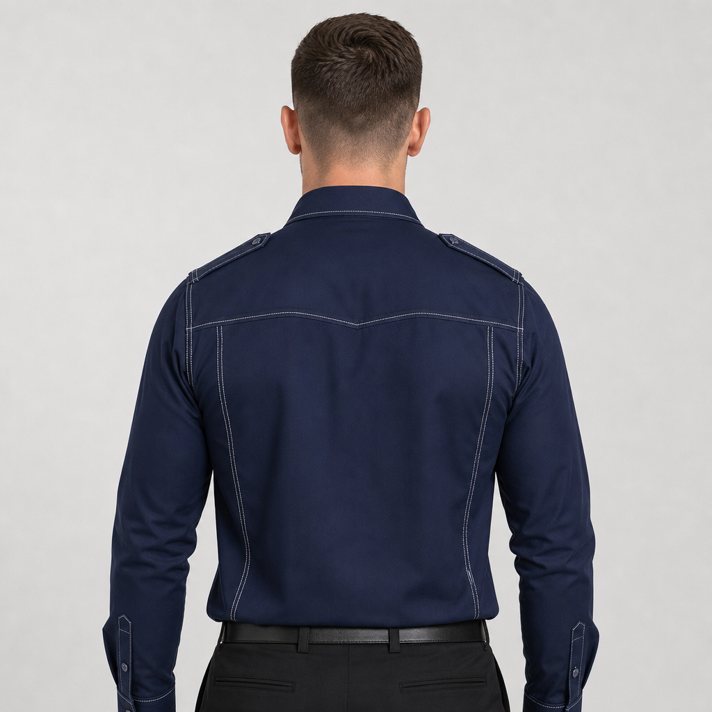 Sentinel FlameGuard Flex Modacrylic Flame Resistant 5.6oz Cat 2 Button Up Shirt