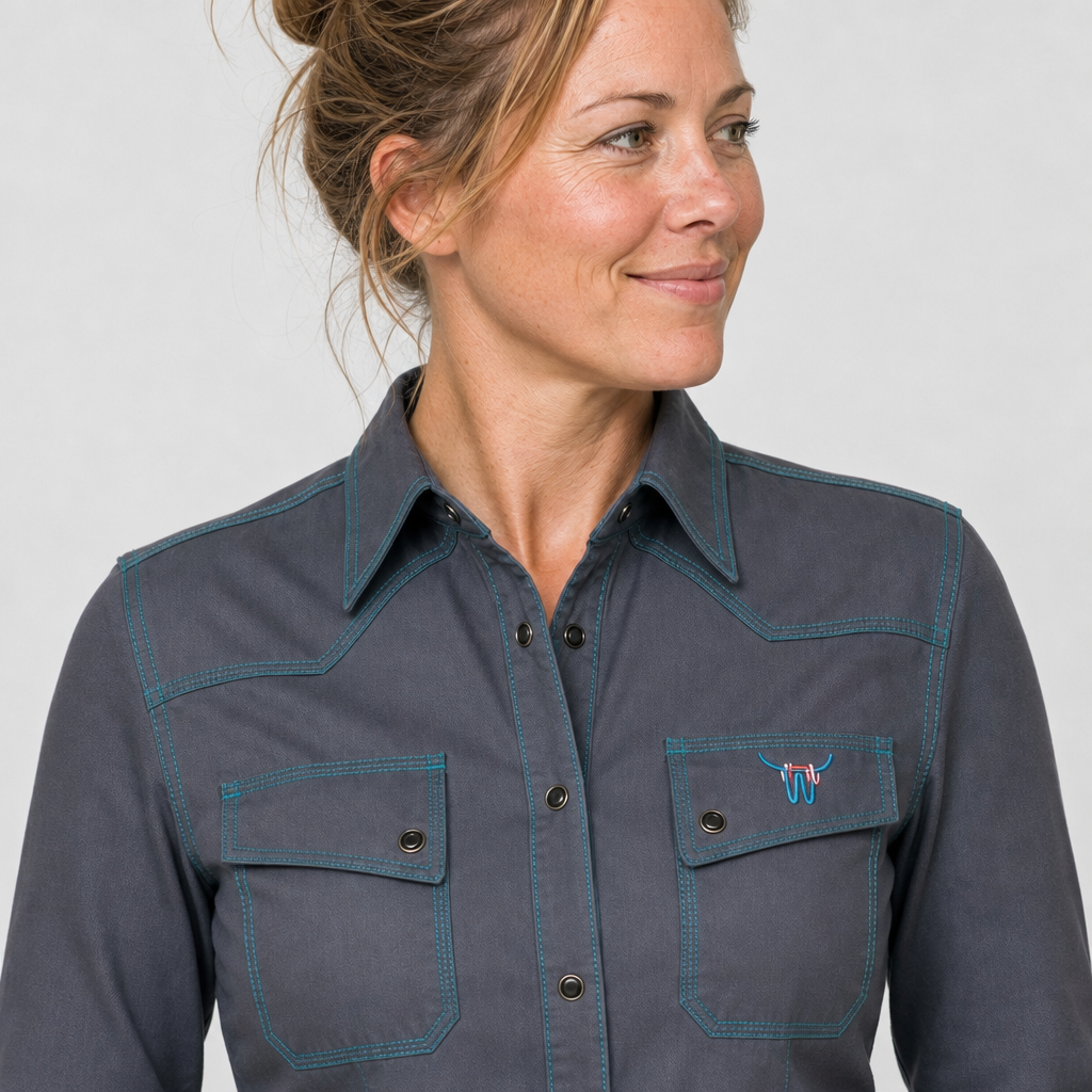 Women's Weldabeast Inherently Fire Resistant 5.6oz Cat 2 Lightweight Shirt